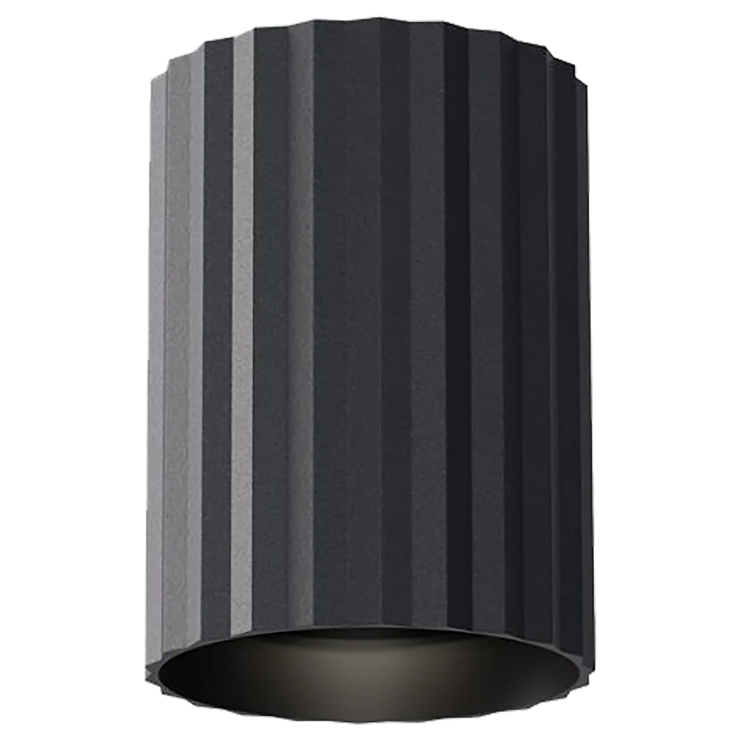 Calibo Canary Fluted 150mm Surface Mounted Downlight