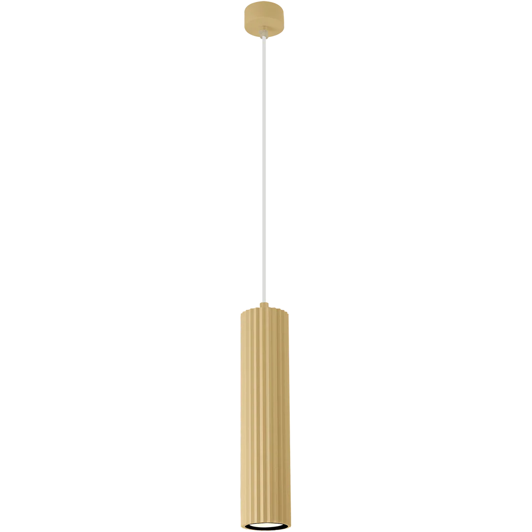 Calibo Canary Fluted 300mm Pendant Light