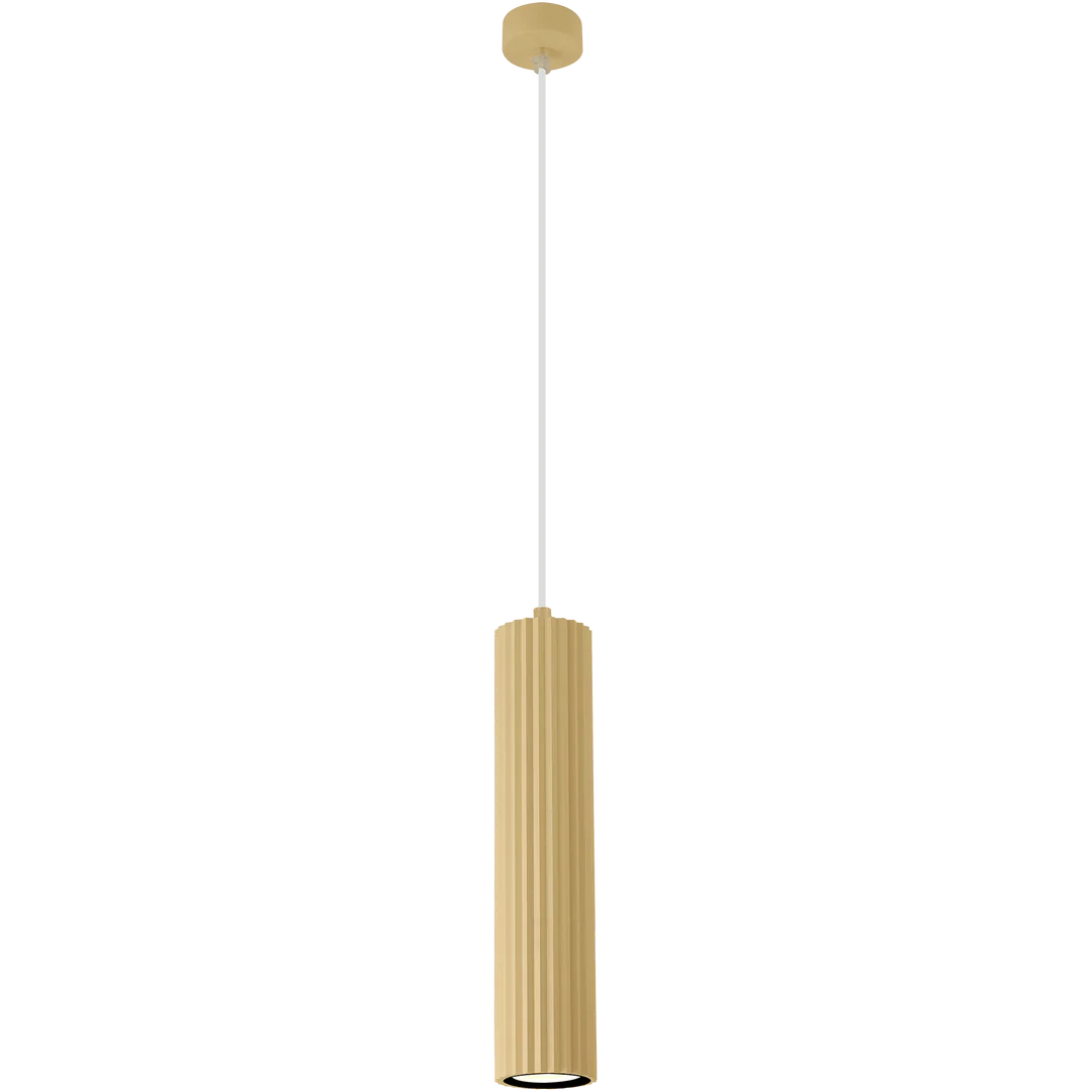 Calibo Canary Fluted 500mm Pendant Light