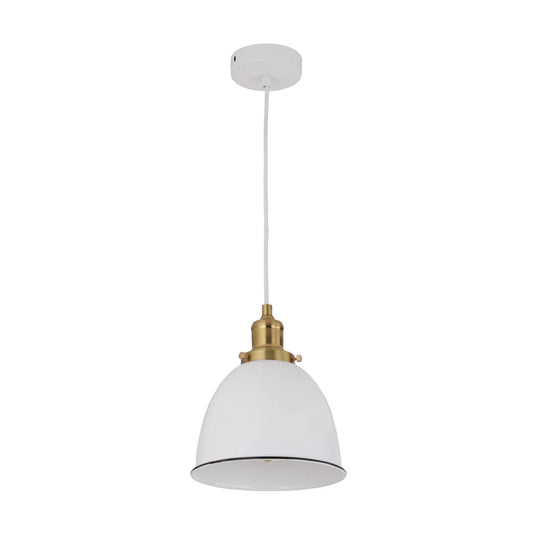 Cerema White and Gold Pendant
