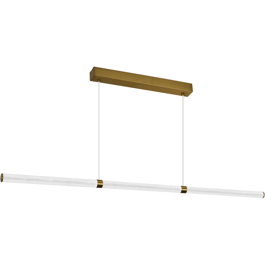 Calibo Charm Modern Fluted Linear Pendant Light