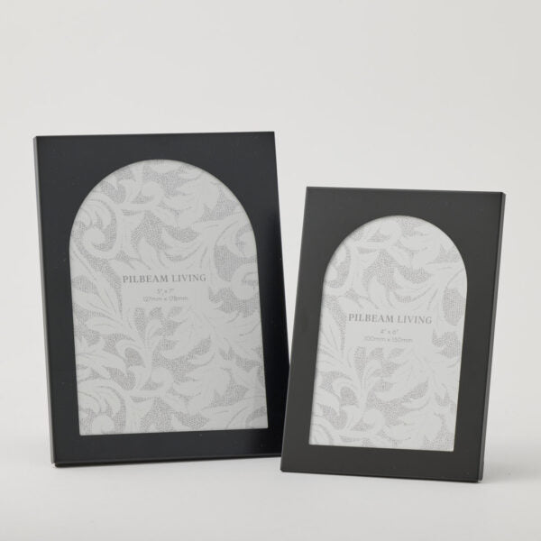 Agni Black Arch Photo Frame