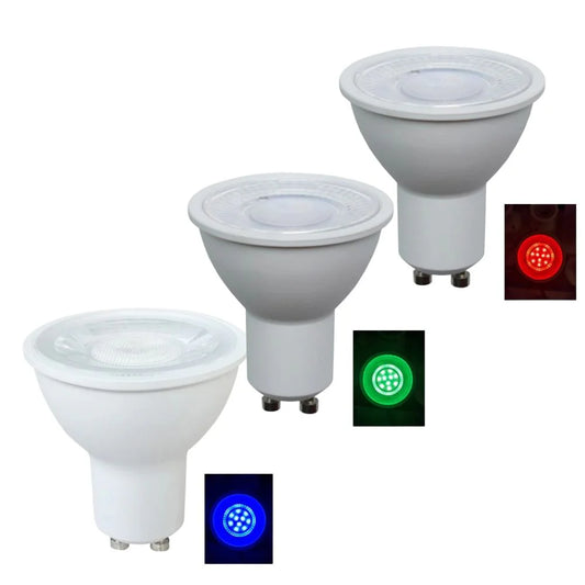 CLA 5w Coloured GU10 LED Globe