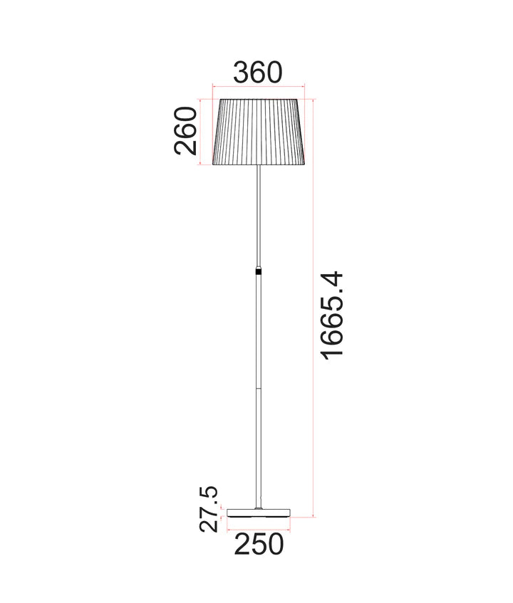 Crecer Adjustable Floor Lamp