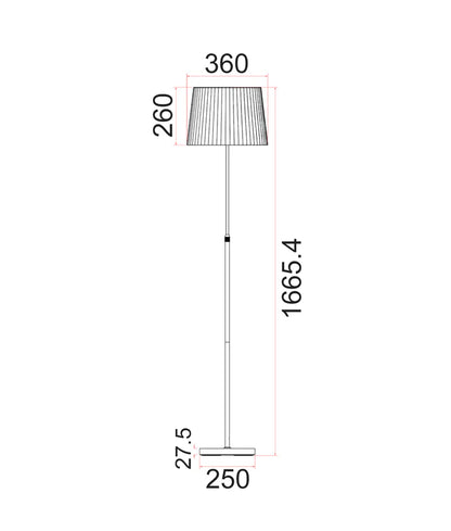 Crecer Adjustable Floor Lamp