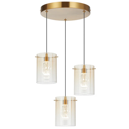 Crevil 3 Light Pendant Drop