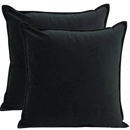 Velvet Black Cushion