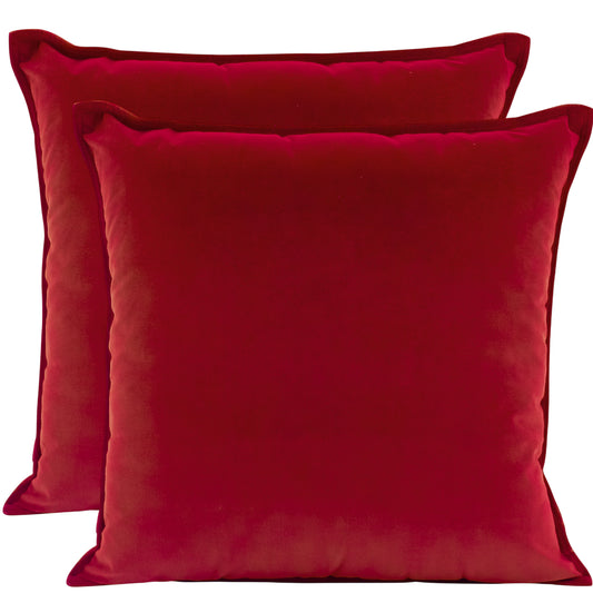 Velvet Cushion Scarlett
