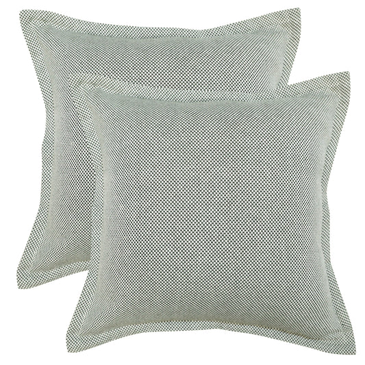Chambray Eco Cushion Olive