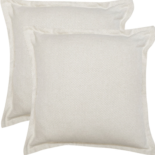 Chambray Eco Cushion Taupe