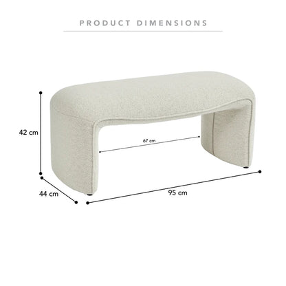 Rosie Ottoman Bench