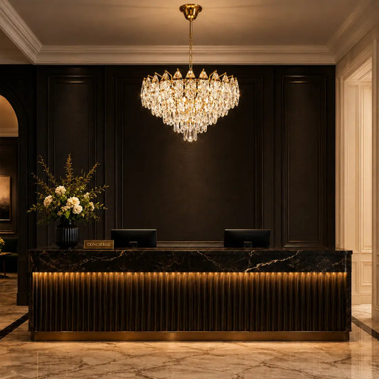 Doreza 7 Light Chandelier 50cm