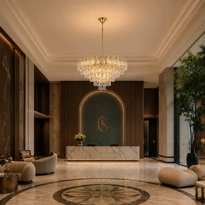 Doreza 10 Light Chandelier 60cm