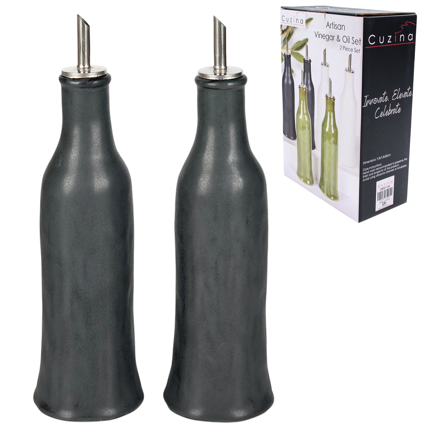Ceramic Oil & Vinegar Set