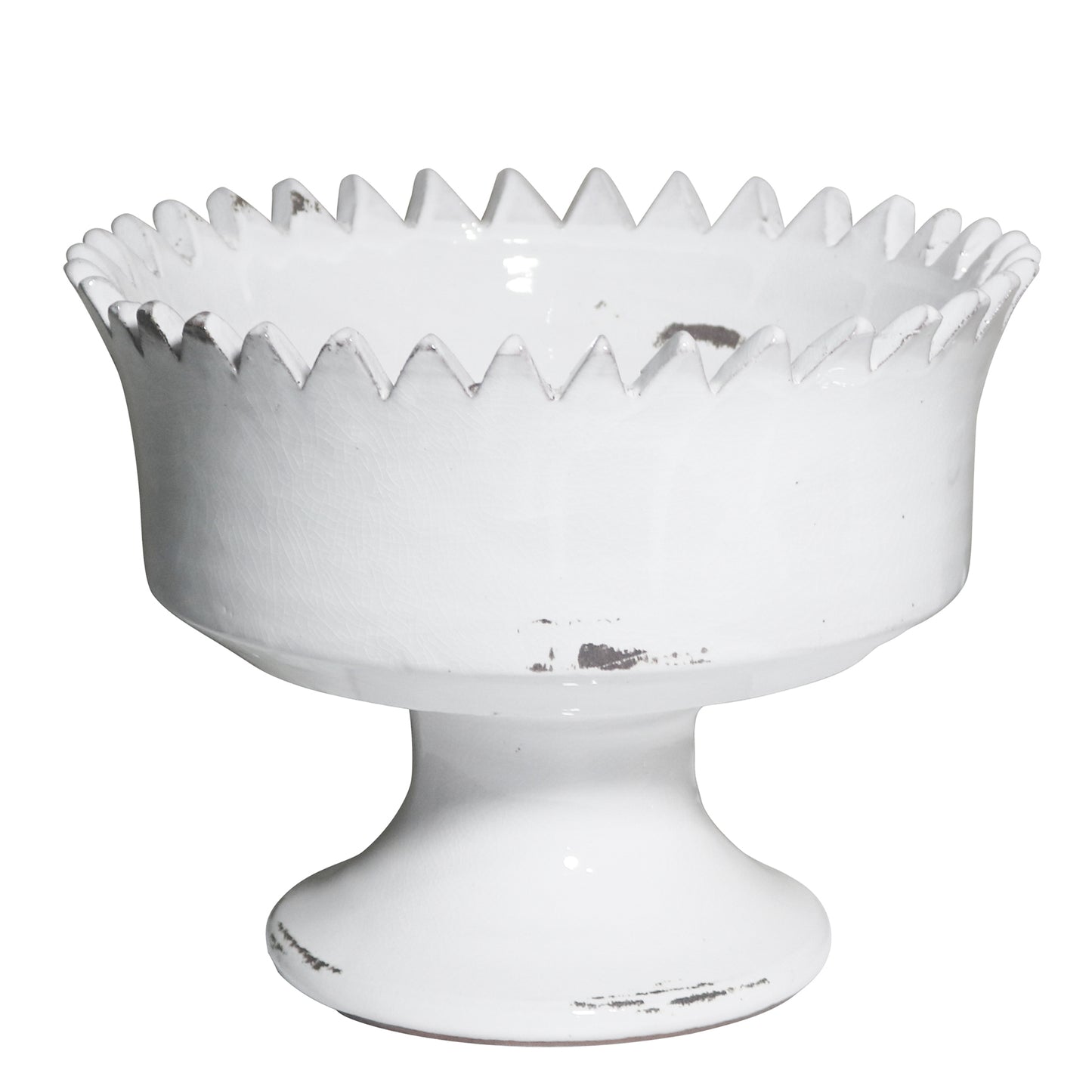Sahara Pedestal Large White