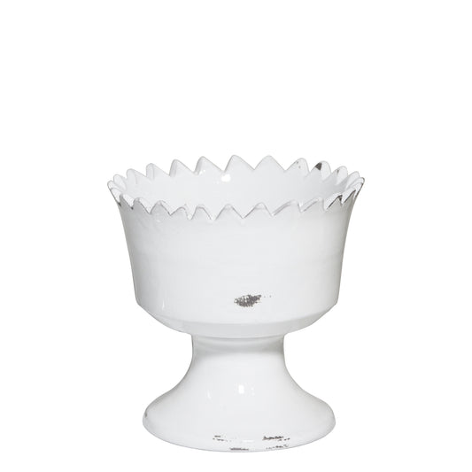 Sahara Pedestal Small White