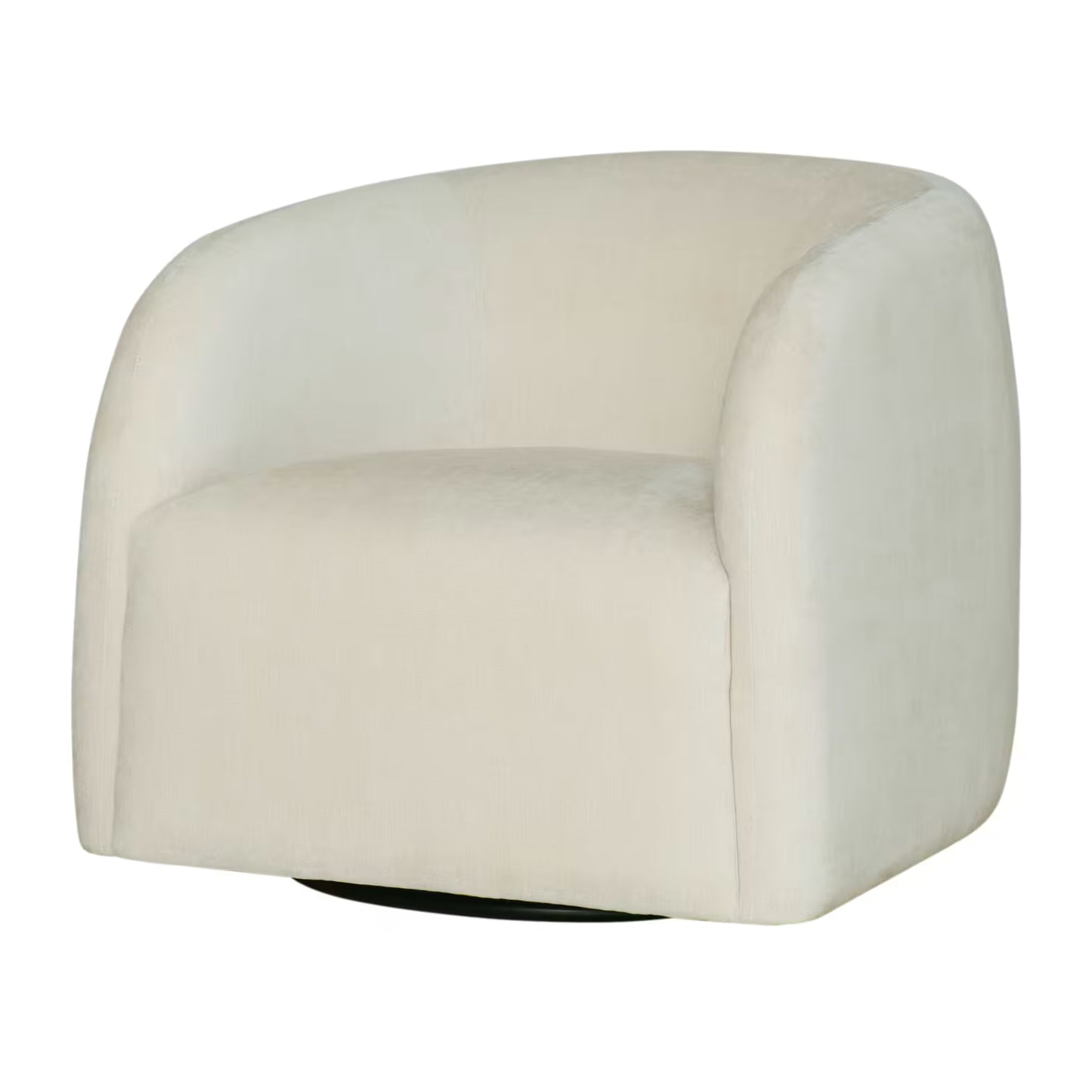 Ashton Swivel Flax Accent Chair