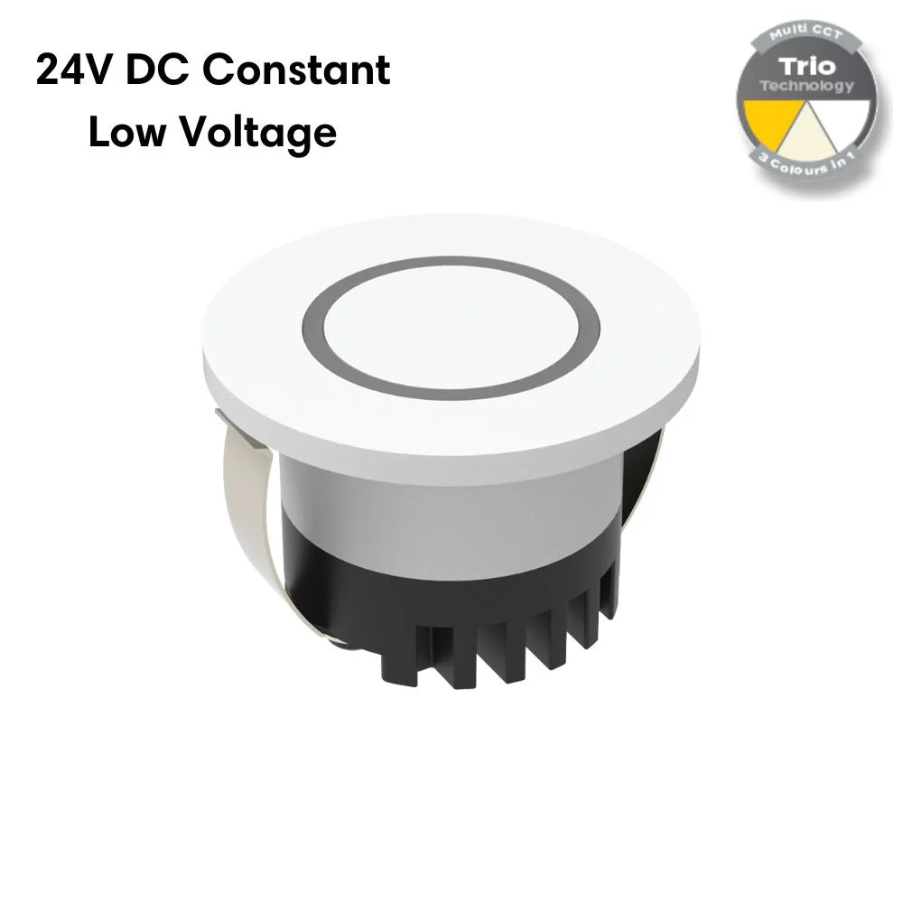 Aura Recessed Step Light Range 3w 240v Trio