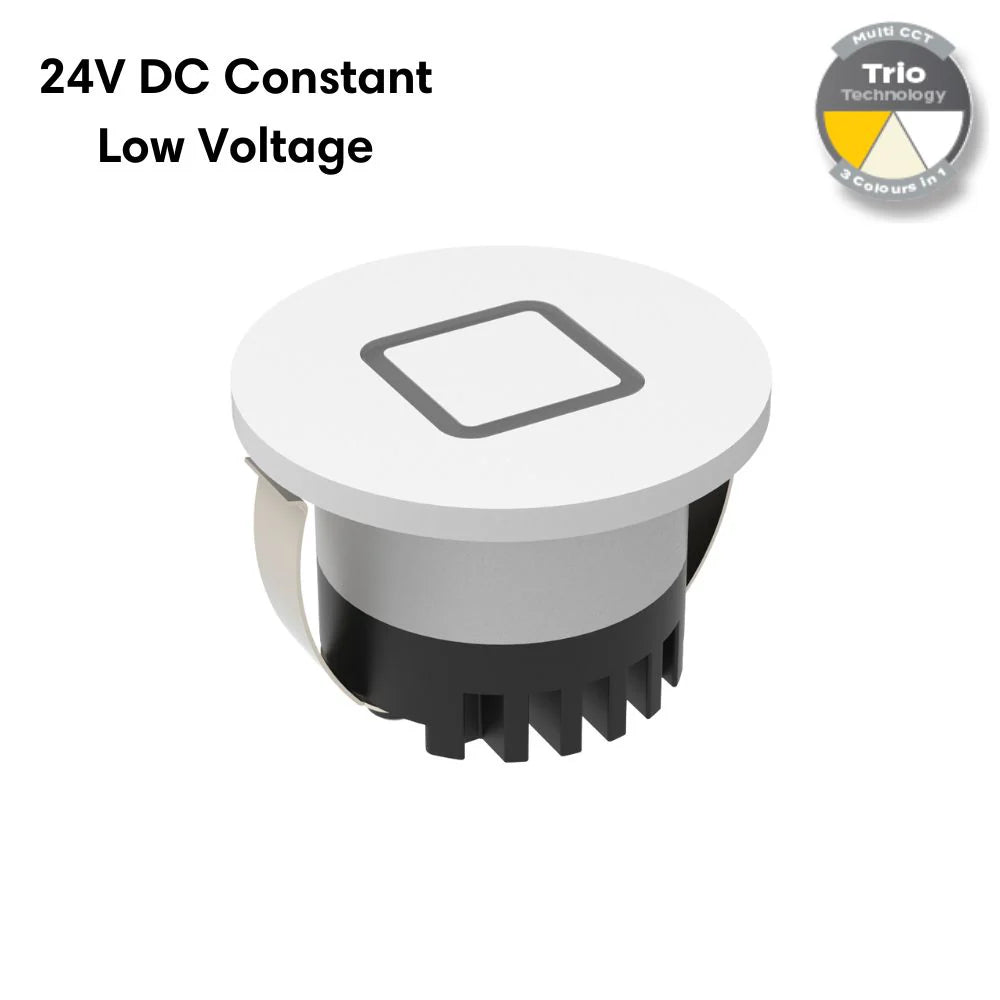 Aura Recessed Step Light Range 3w 240v Trio