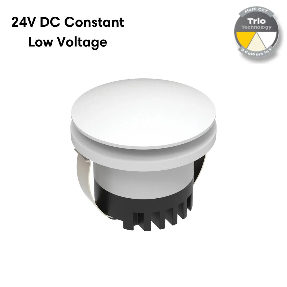 Aura Recessed Step Light Range 3w 240v Trio