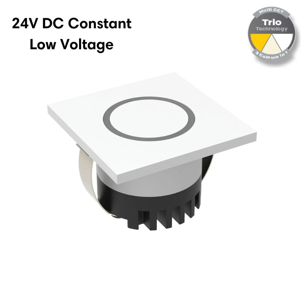 Aura Recessed Step Light Range 3w 240v Trio