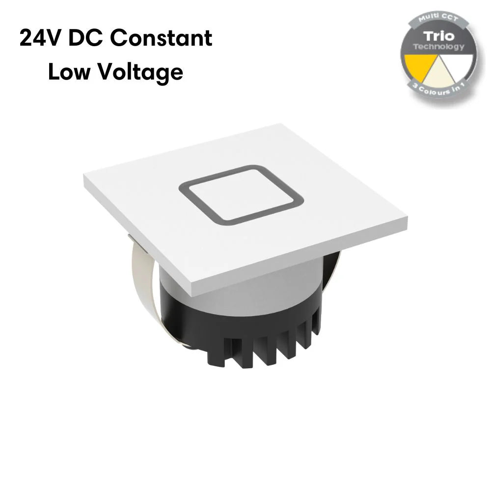 Aura Recessed Step Light Range 3w 240v Trio