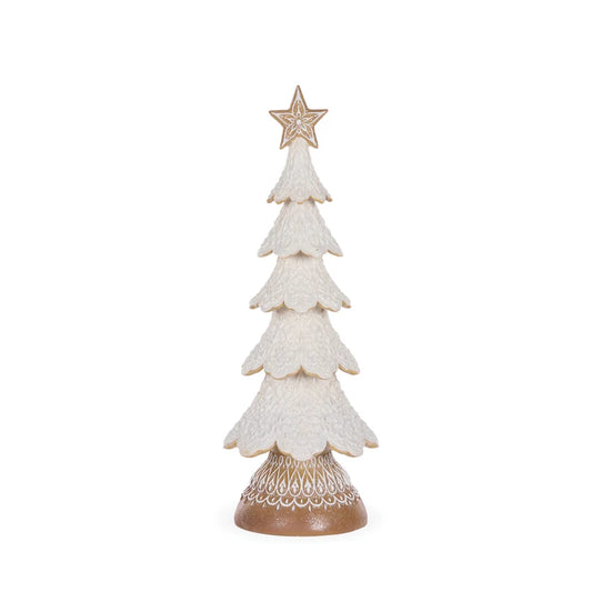 Frosted Gingerbread Tree