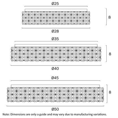 Eltz 40cm Oyster Light