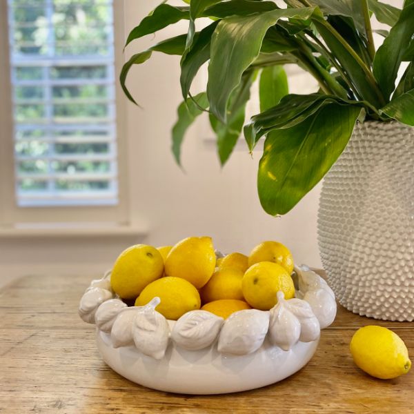 Mode Lemon Bowl White