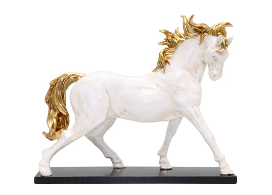 Ornament Horse White