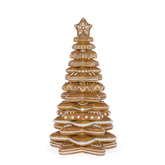 46cm Gingerbread Cookie Stack Tree