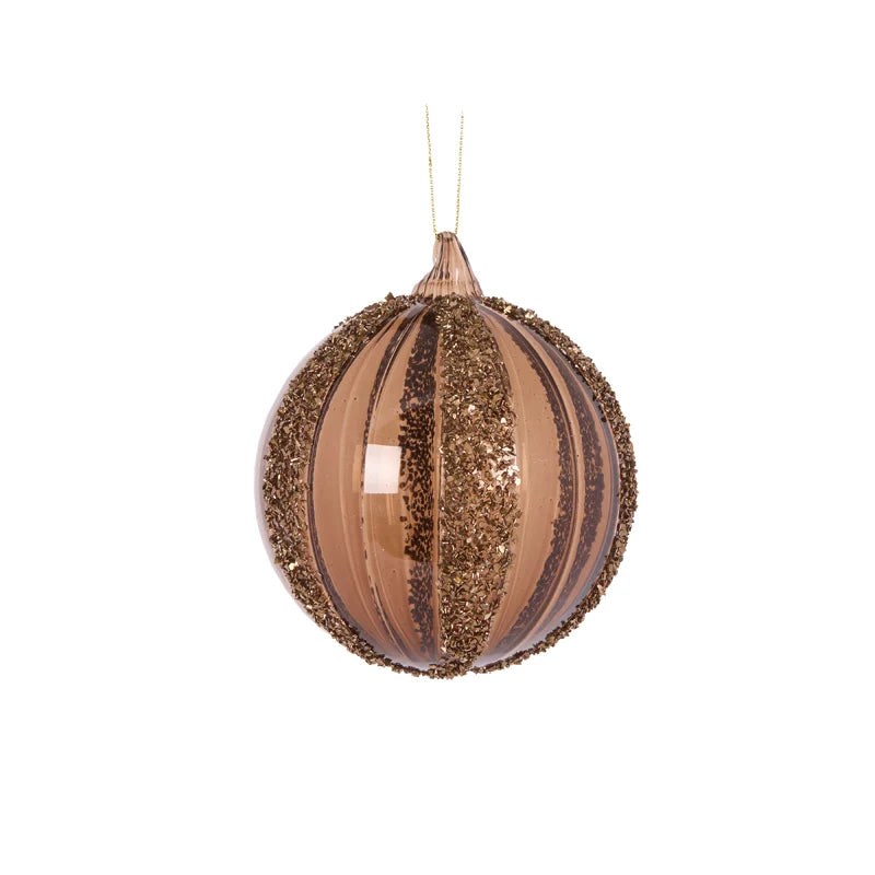 Chocolate Embellishment Segment Bauble