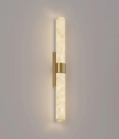 FLECHA Curved Faux Marble Wall Lights