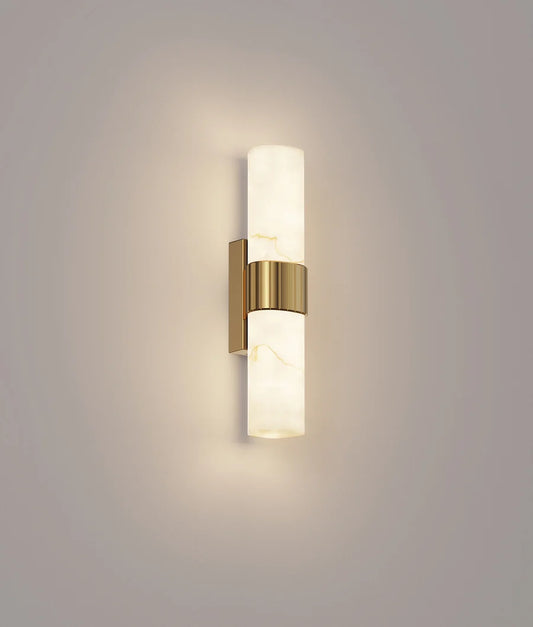 FLECHA Curved Faux Marble Wall Lights