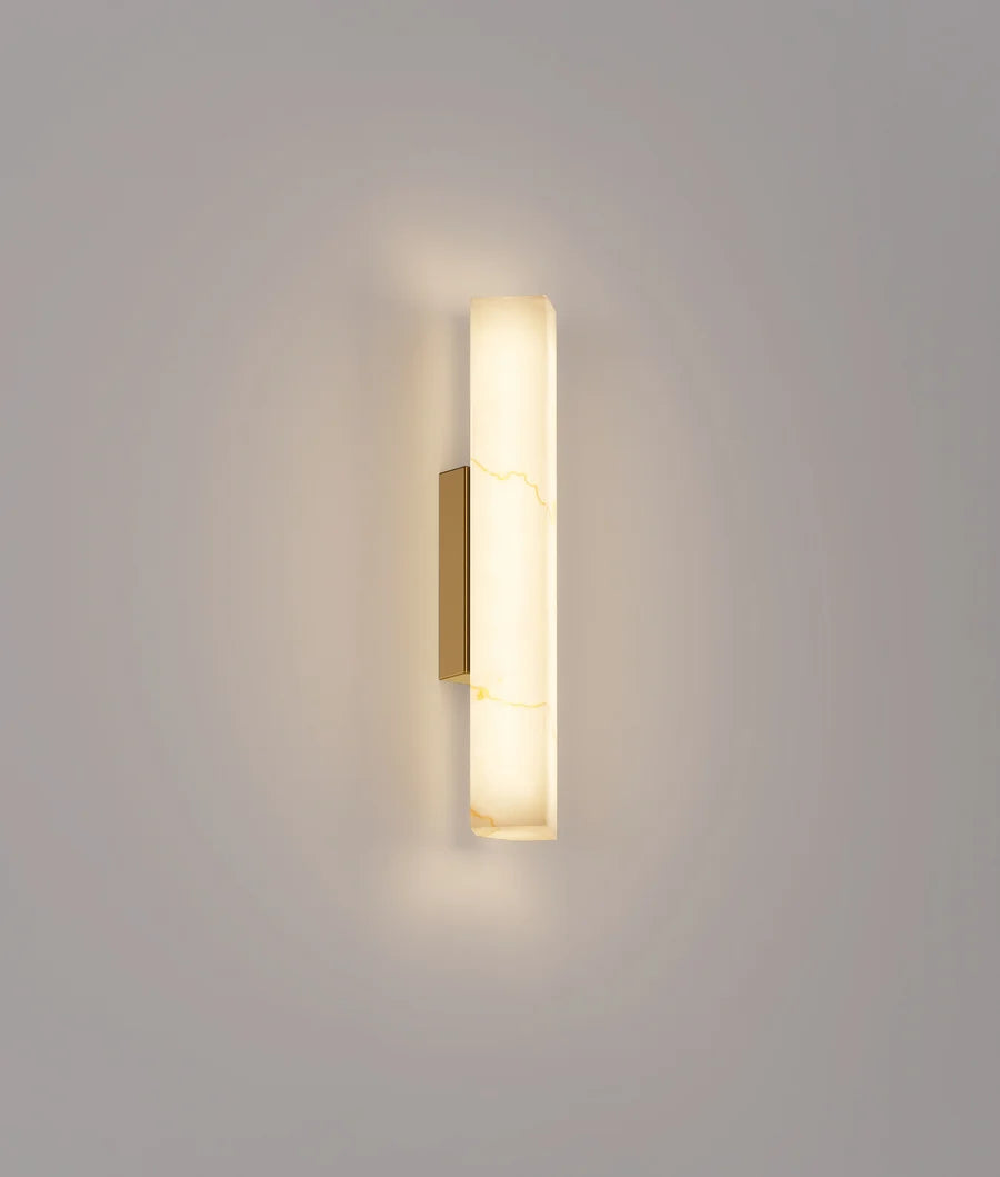 FLECHA Angled Faux Marble Wall Lights