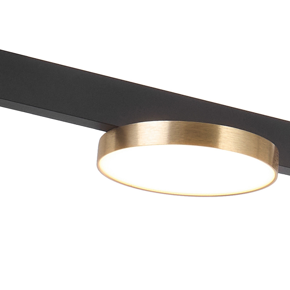 Fordo 180cm Pendant Black