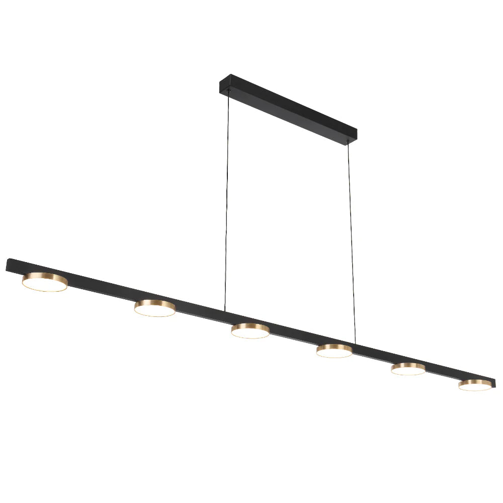 Fordo 180cm Pendant Black