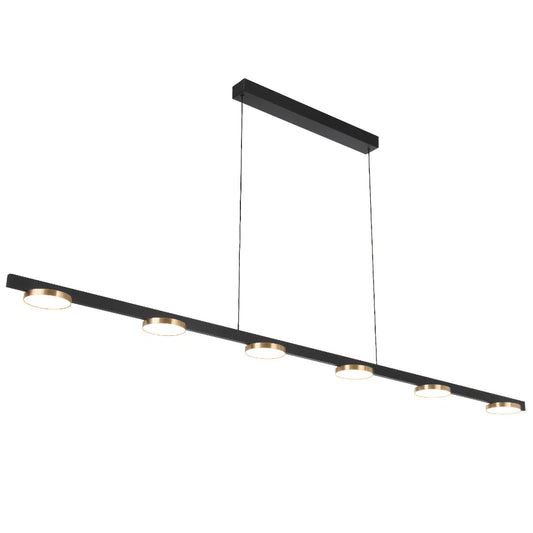 Fordo 180cm Pendant Black