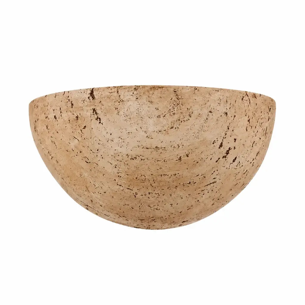 Gotico Up Travertine Wall Light