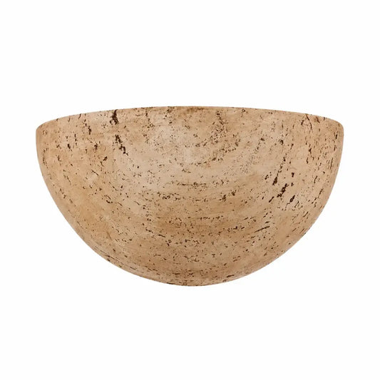 Gotico Up Travertine Wall Light