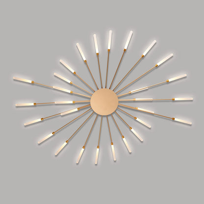 Girandola 28 Light LED Flush Ceiling Light