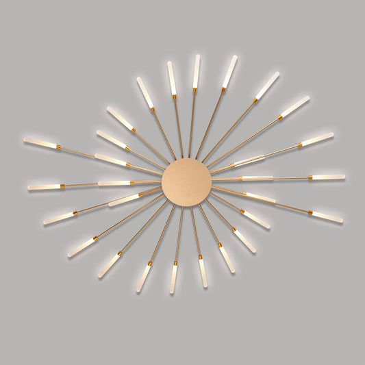 Girandola 28 Light LED Flush Ceiling Light
