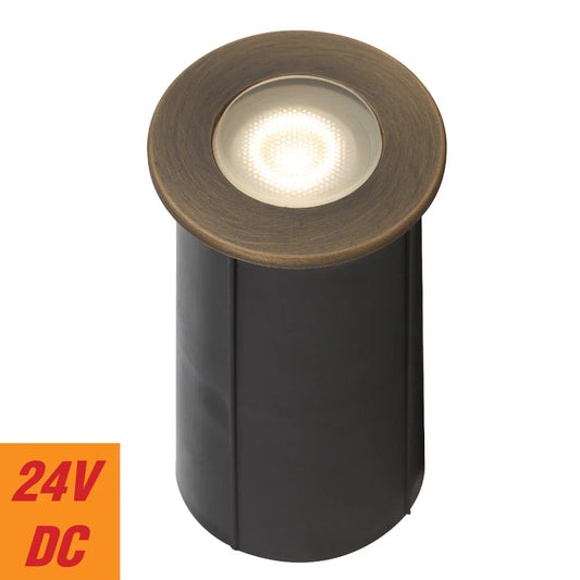 Halon Brass Inground Light 24v