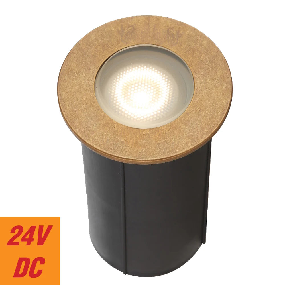 Halon Brass Inground Light 24v