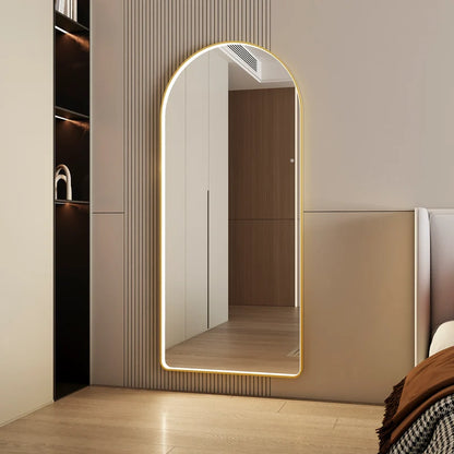 Luna 180cm Arch Front Illuminated Mirror