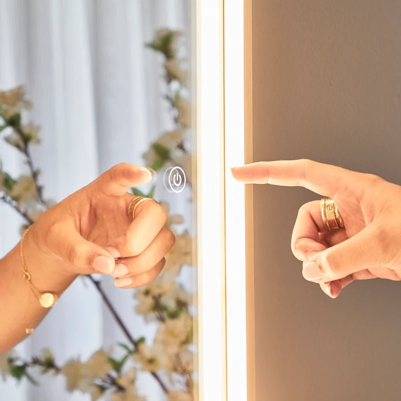 Luna 180cm Arch Front Illuminated Mirror