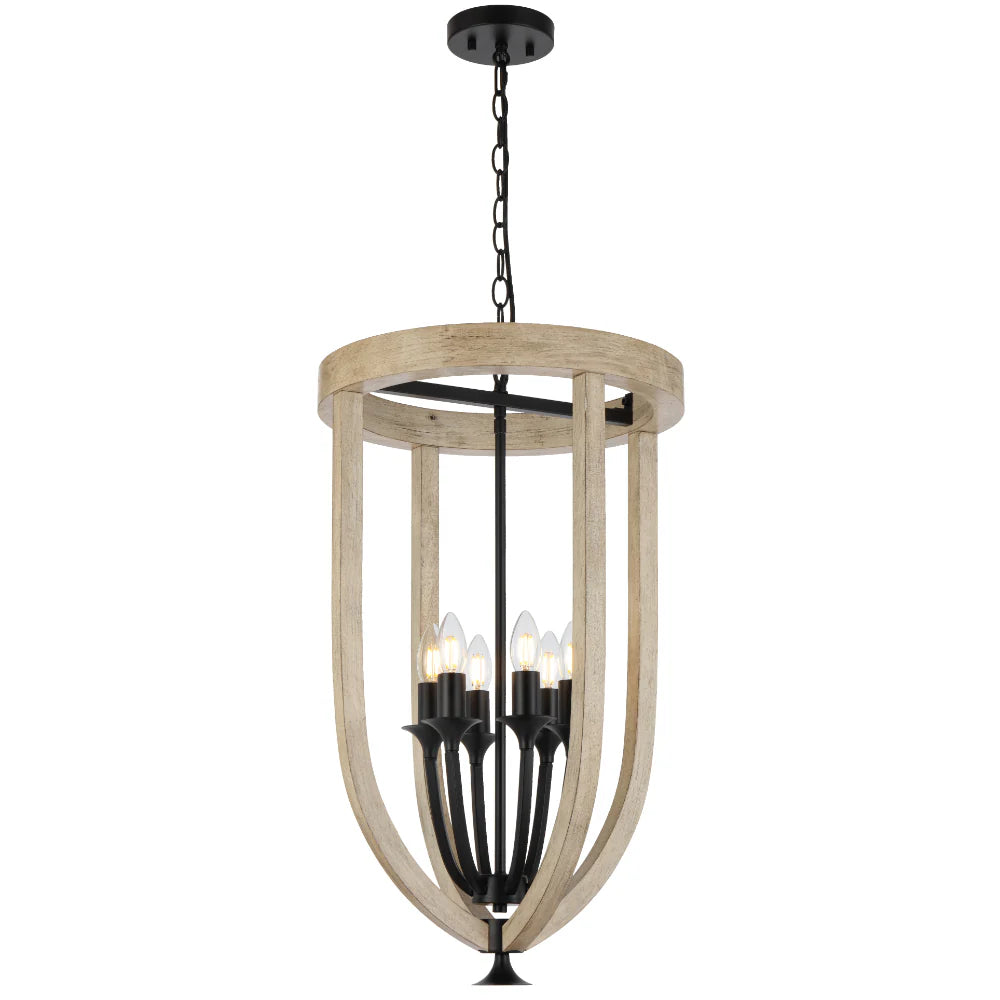 Hosley Wooden Pendant