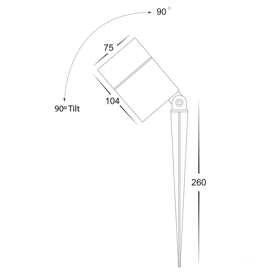 Oasis 12w LED Spike Light