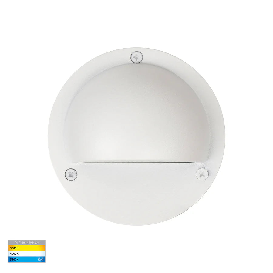 Pinta 2.3w Eyelid LED Step Light Tri-Colour