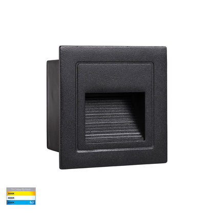 Trin Recessed LED Step Light Square 3w
